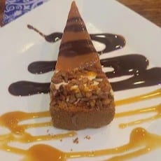 Caramel Cheesecake.