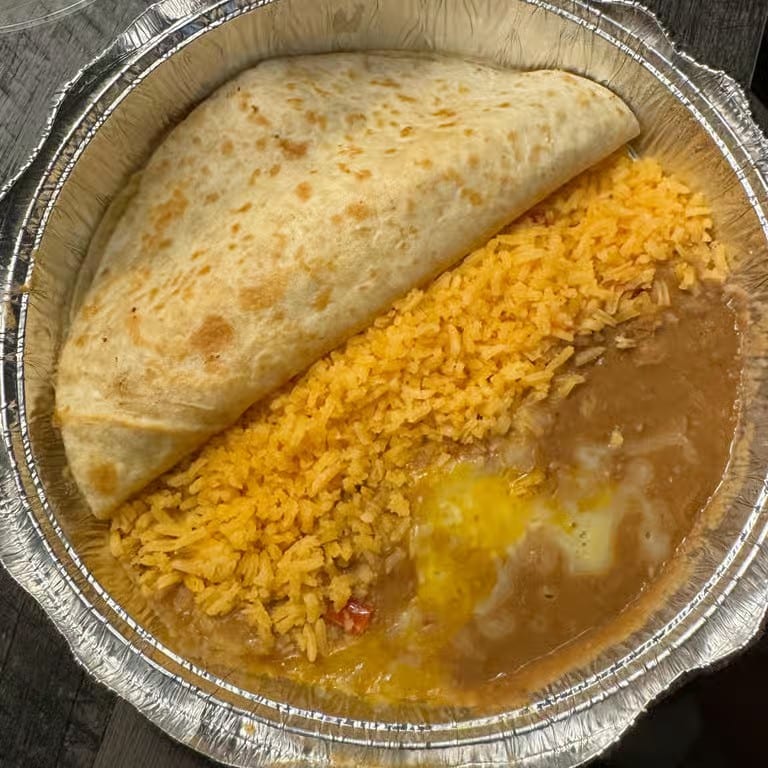 Quesadilla Plate.