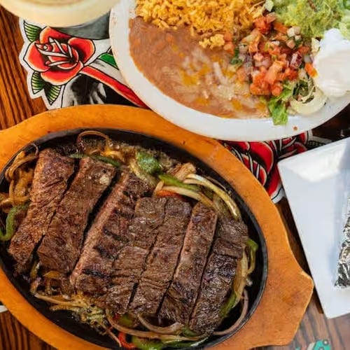 Vegetarian Fajitas.
