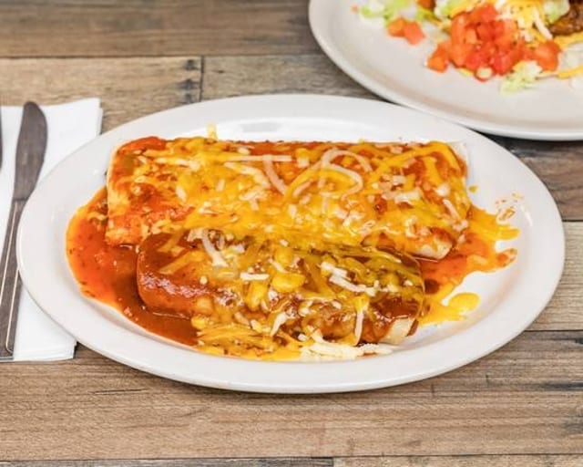 One Beef Taco, One Shredded Chicken or Beef Burrito & One Beef Enchilada Combo.